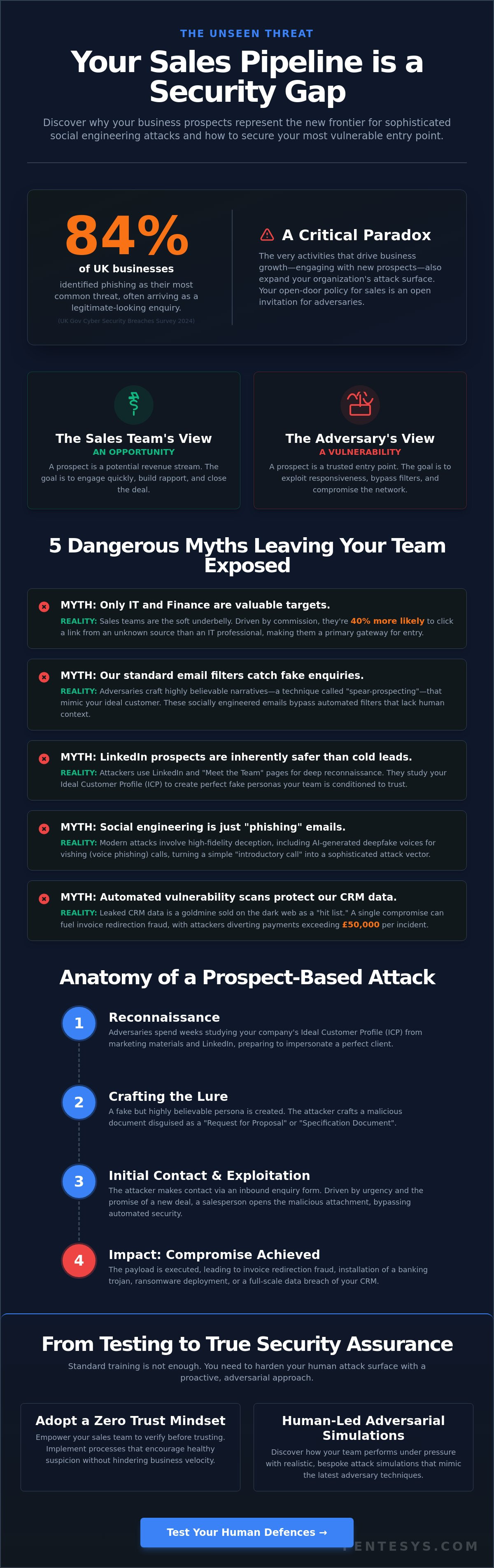 Security Risks of Business Prospects: 5 Myths About Social Engineering in 2026
