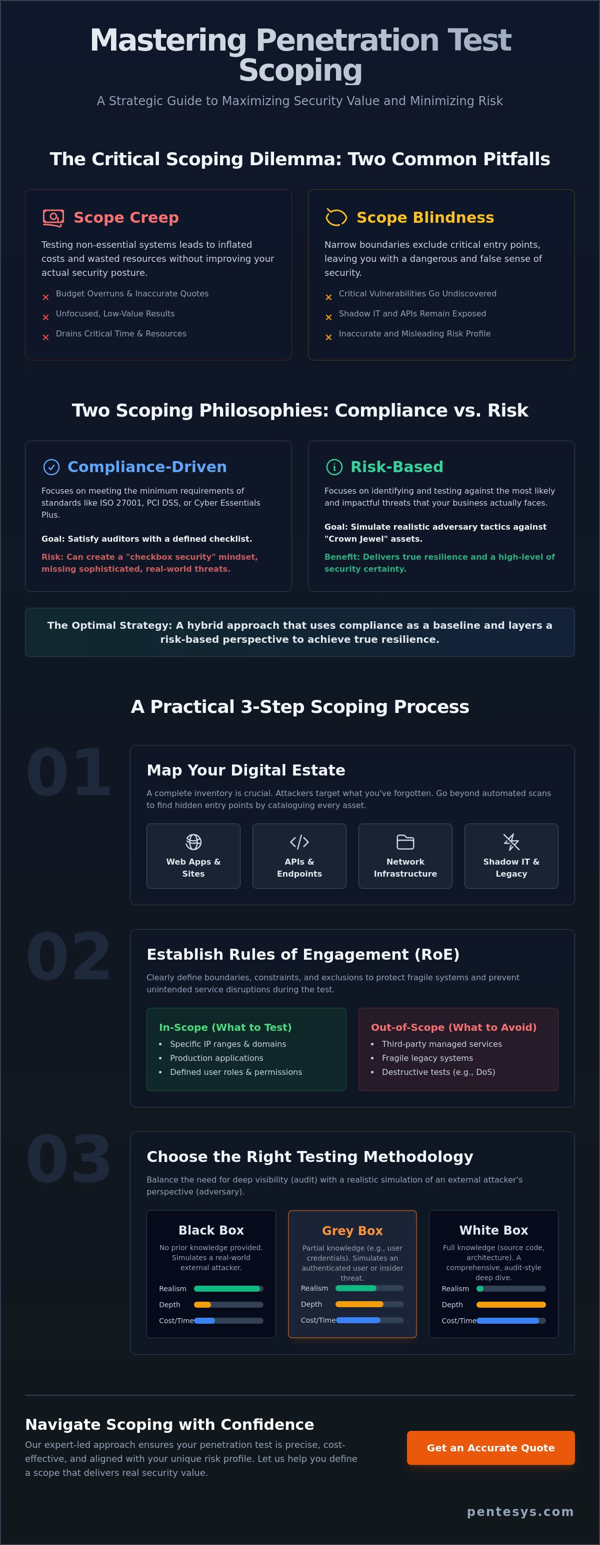 How to Scope a Penetration Test: A Strategic Guide for UK Organisations